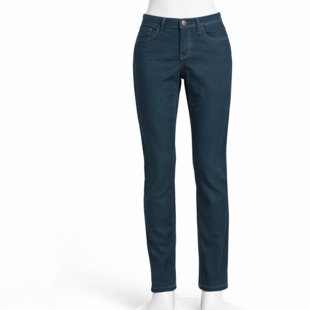 BleuLab Detour Reversible Pants Teal Blue Skinny Stretch Denim 31